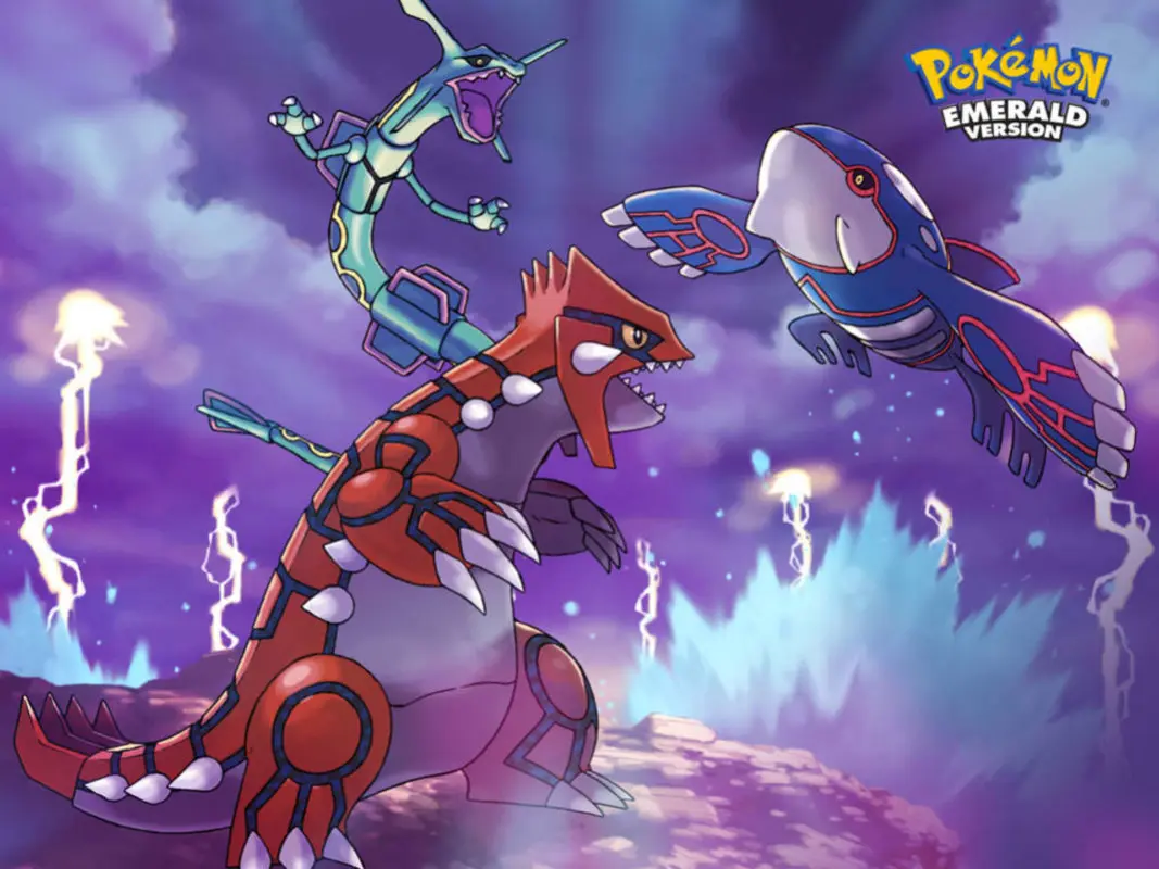 Groudon Kyogre Rayquaza Pokemon