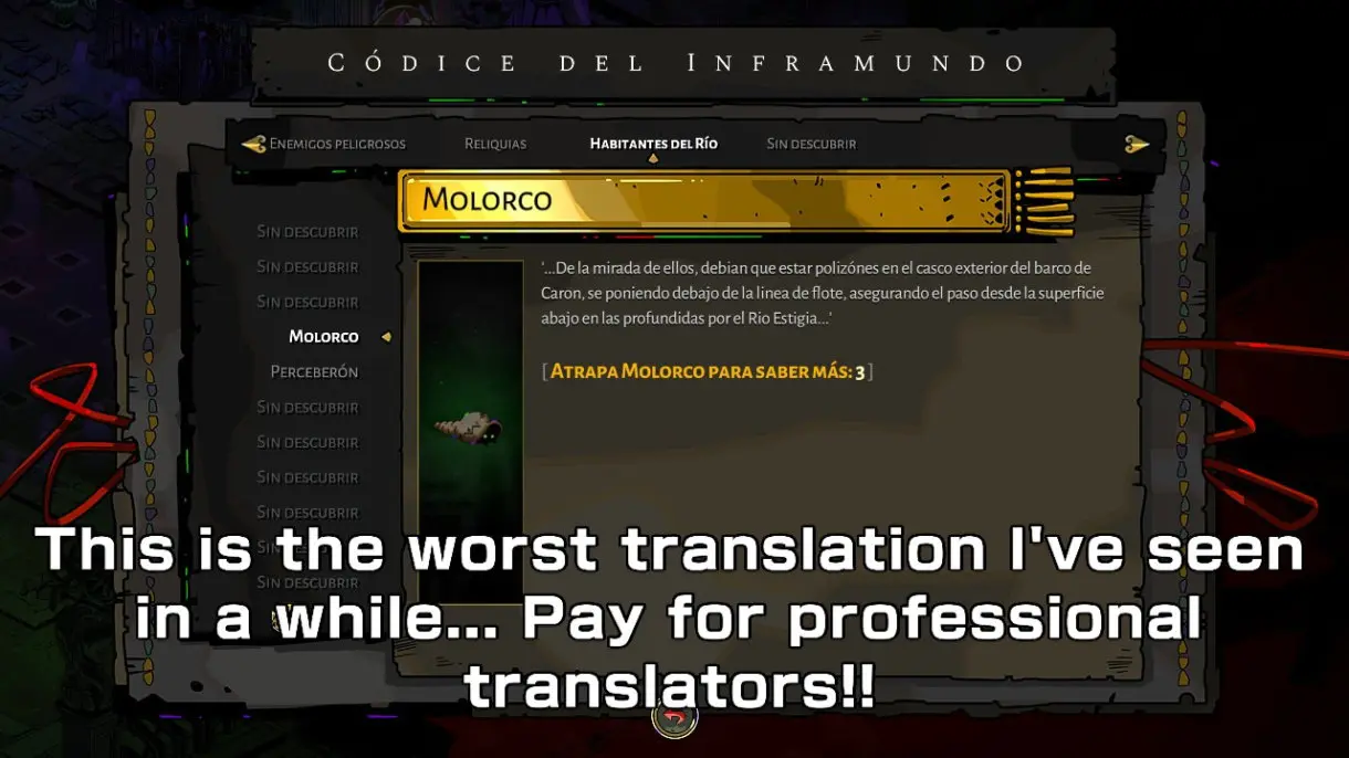 hades traduccion