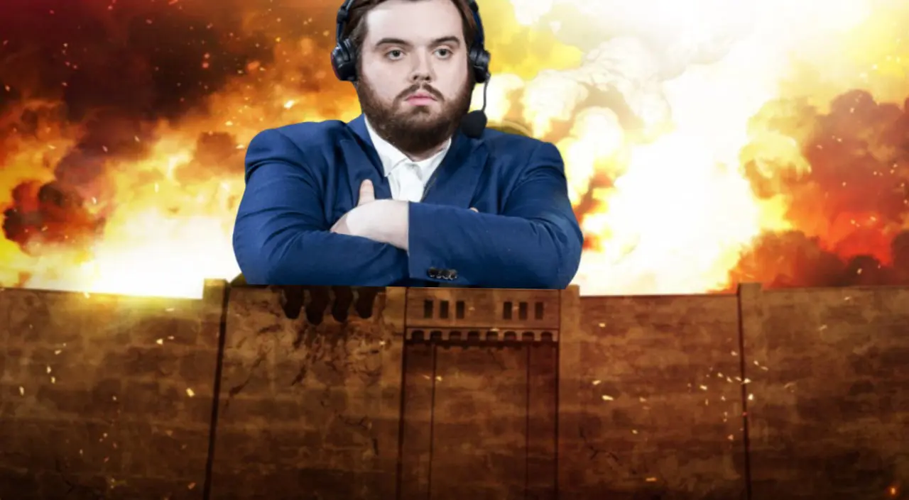 ibai ataque a los titanes