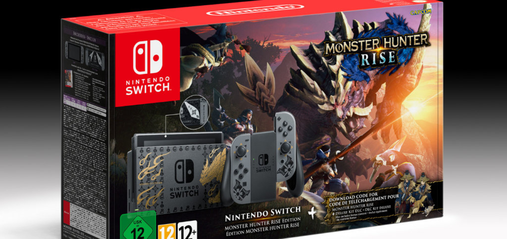 Nintendo Switch edición Monster Hunter Rise
