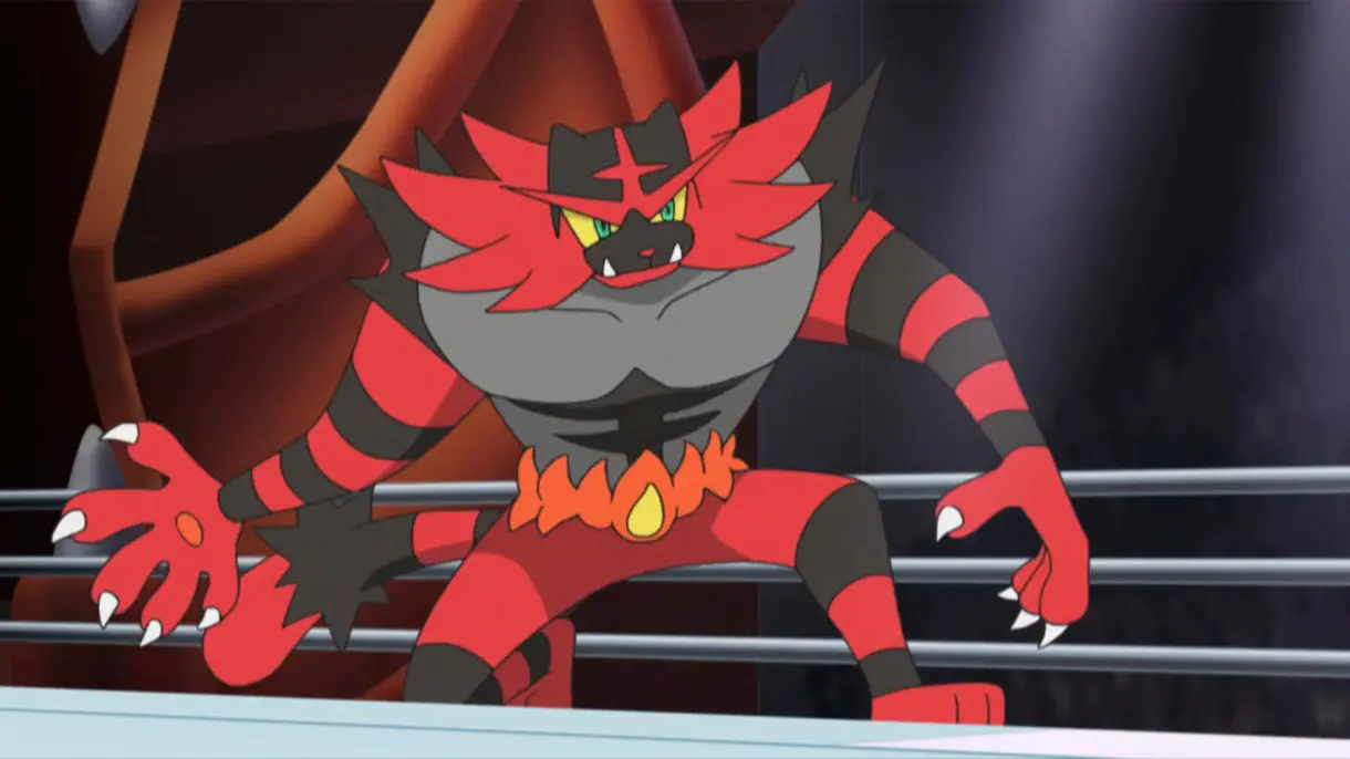 Incineroar Pokemon inicial