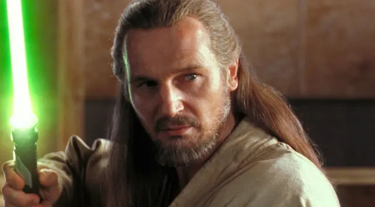 Imagen de Star Wars: El preciado objeto que Liam Neeson guarda del rodaje de La Amenaza Fantasma