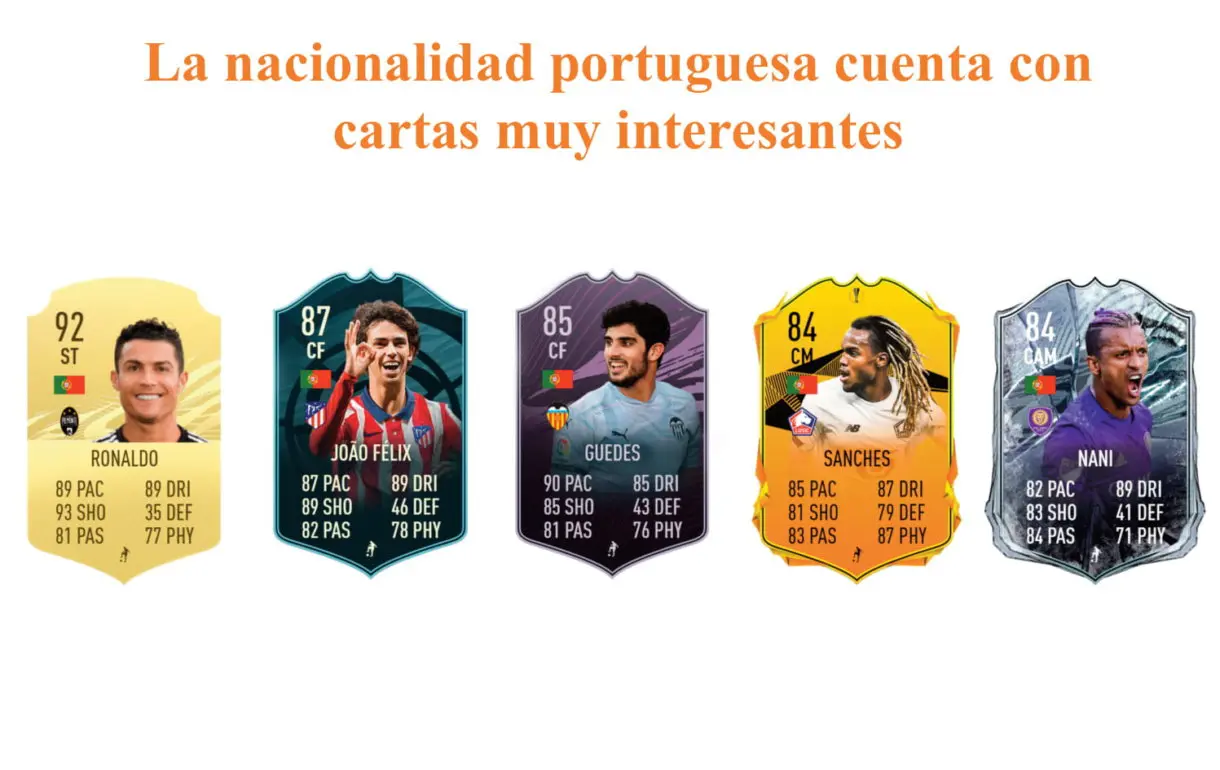 FIFA 21 Ultimate Team Bruno Fernandes SPOTM links naranjas