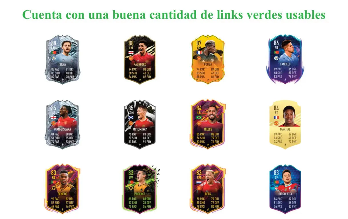 FIFA 21 Ultimate Team Bruno Fernandes SPOTM links verdes