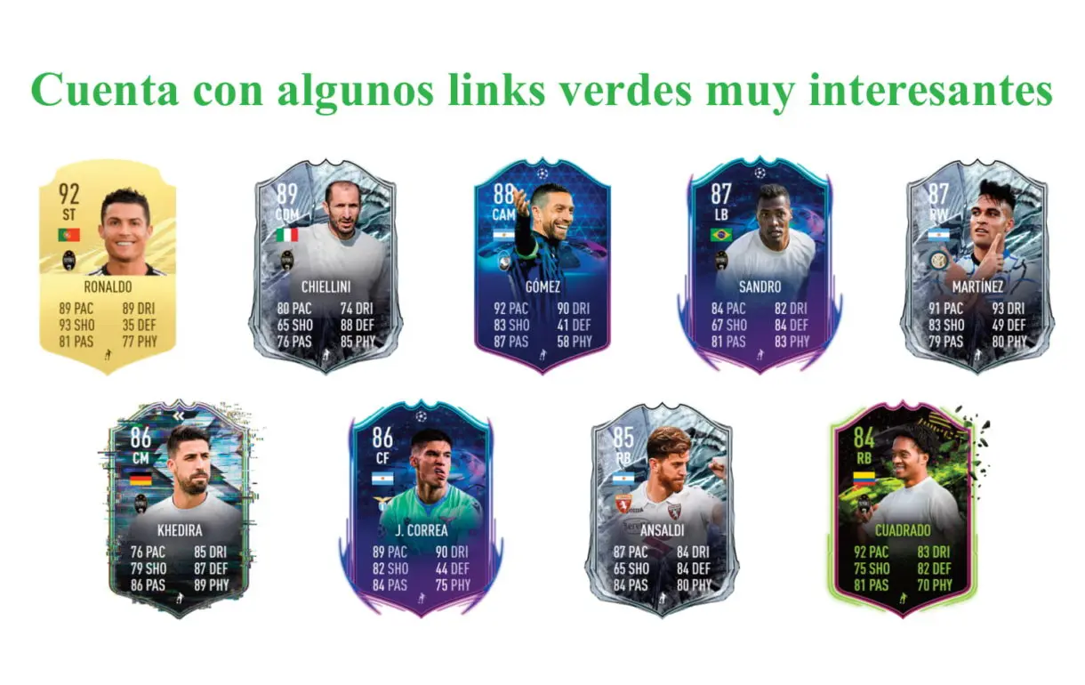 FIFA 21 Ultimate Team Paulo Dybala Moments links verdes
