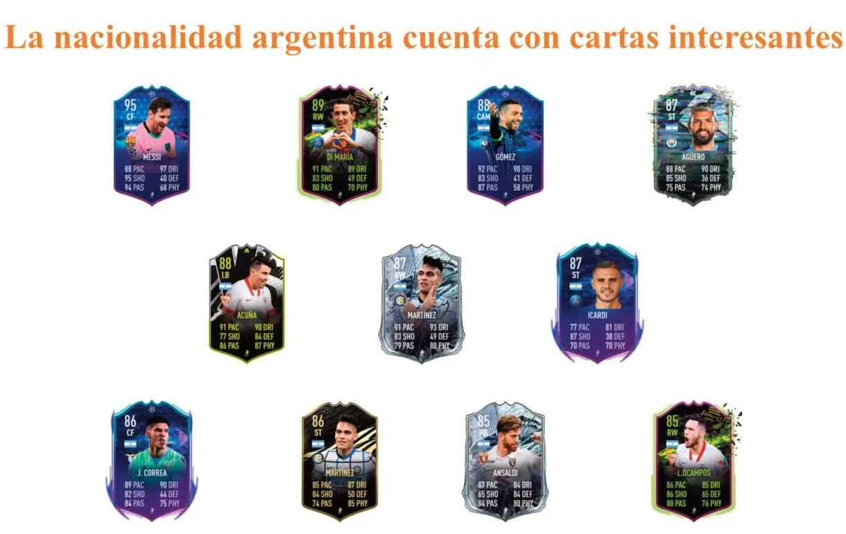FIFA 21 Ultimate Team Gonzalo Higuaín Flashback links naranjas