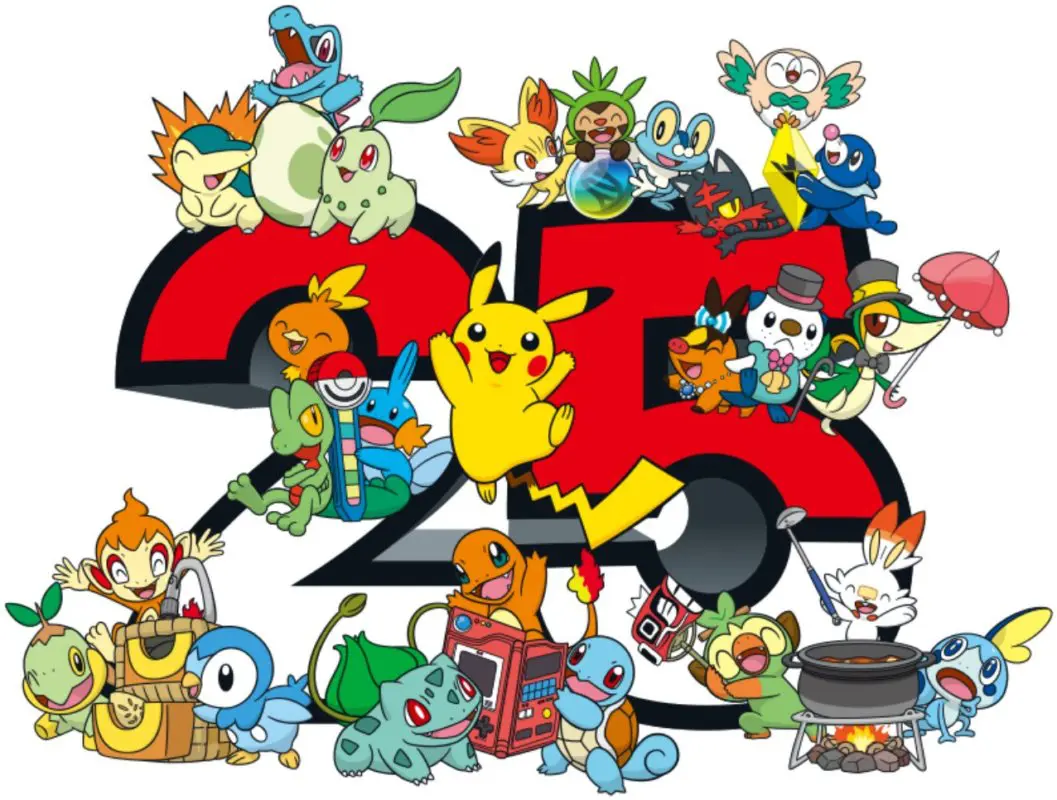 Logo Pokemon 25 aniversario