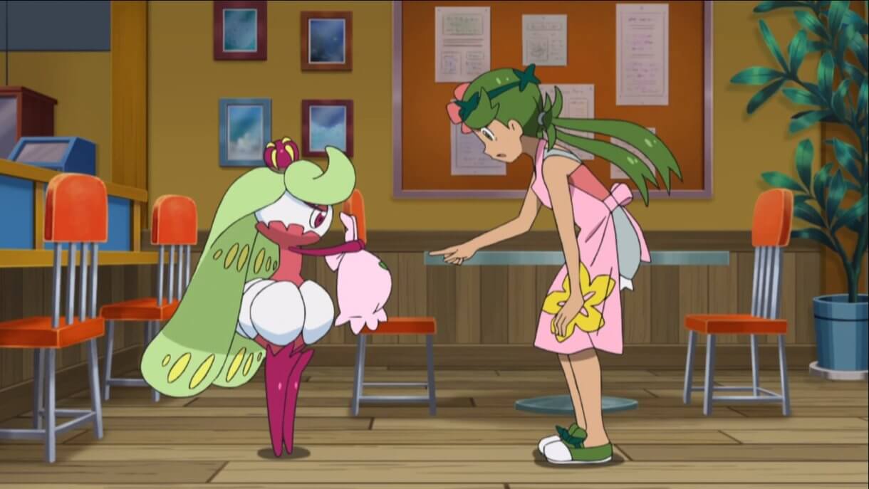 Lulu y Tsareena Pokemon Masters EX