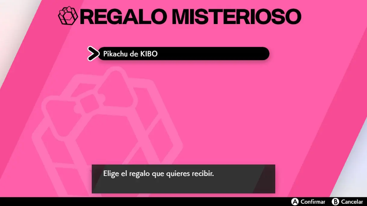 Pokemon Espada y Escudo Regalo Misterioso Pikachu de KIBO