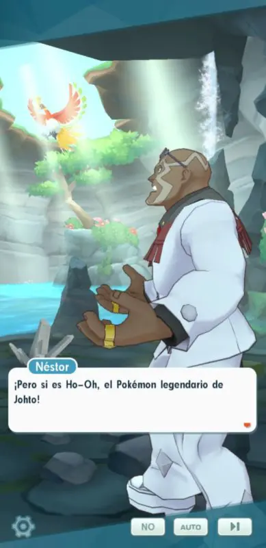 Pokemon Masters EX Nestor evento Ho-Oh