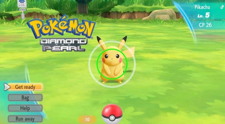 Imagen de El remake de Pokémon Diamante y Perla usará la mecánica de captura de Let's Go (rumor)