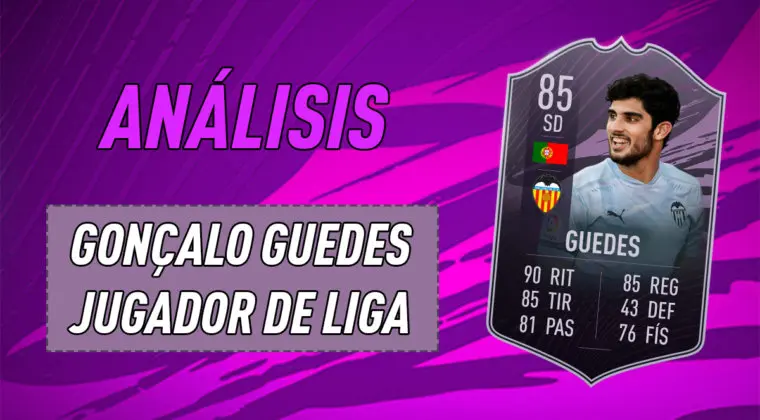 Imagen de FIFA 21: análisis de Gonzalo Guedes Jugador de Liga, la nueva carta gratuita de Ultimate Team