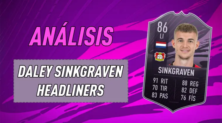 Imagen de FIFA 21: análisis de Sinkgraven Jugador de Liga, la nueva carta free to play