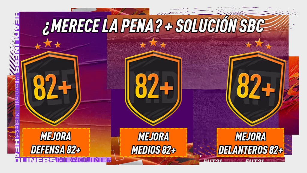 FIFA 21 Ultimate Team Mejora Defensa Centrocampistas Delanteros +82