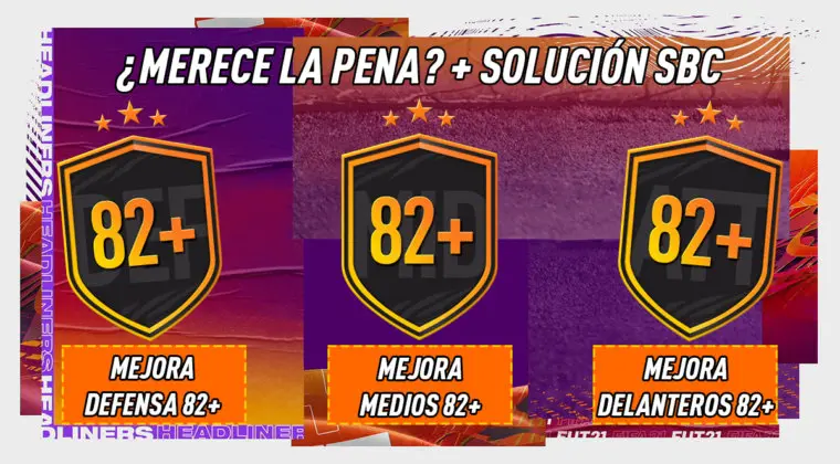Imagen de FIFA 21: ¿Merecen la pena los SBC's de mejoras de posición 82+ 19-01-2021?