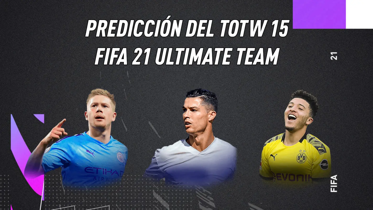 FIFA 21 Ultimate Team Predicción Equipo de la Semana TOTW 15