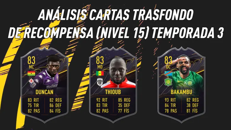 FIFA 21 Ultimate Team Recompensas Trasfondo Nivel 15 Temporada 3