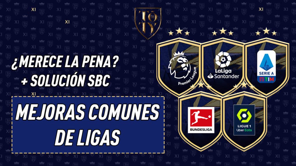 FIFA 21 Ultimate Team SBC Mejora Común Ligas