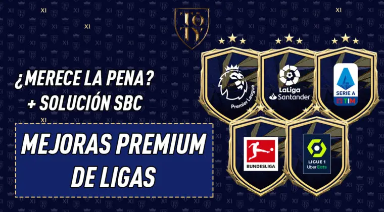 Imagen de FIFA 21: ¿Merecen la pena los SBC's de Mejoras Premium de Ligas?