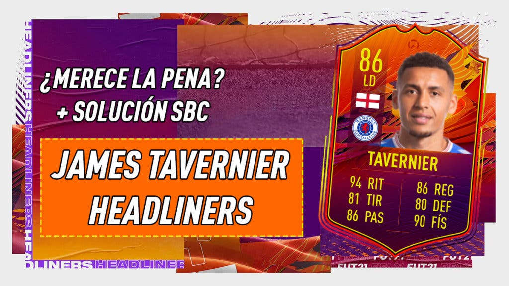 FIFA 21 Ultimate Team SBC Tavernier Headliners
