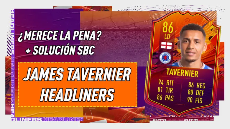 FIFA 21 Ultimate Team SBC Tavernier Headliners