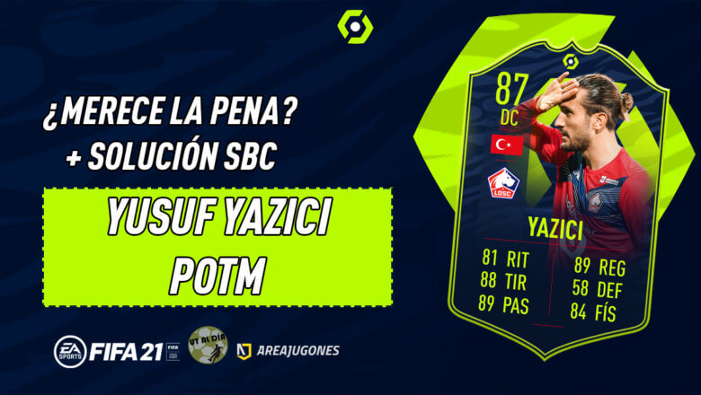 FIFA 21 Ultimate Team SBC Yazici POTM Ligue 1 Enero