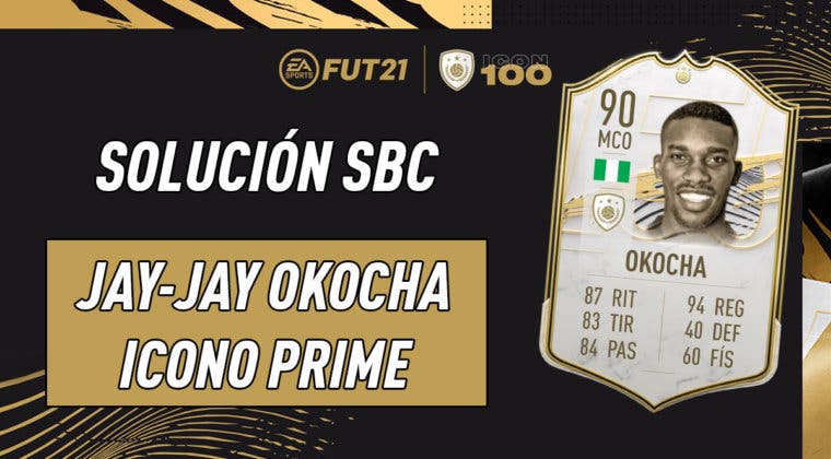 Imagen de FIFA 21: solución al SBC de Jay-Jay Okocha Icono Prime