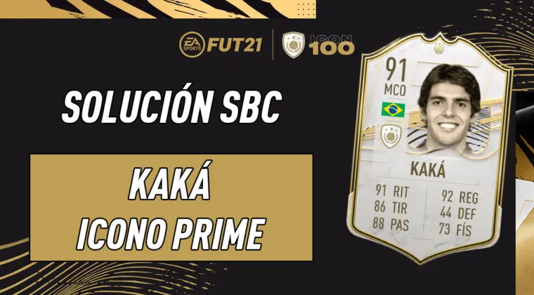 Imagen de FIFA 21: solución al SBC de Kaká Icono Prime