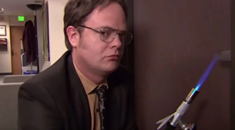 Imagen de The Office parodia Matrix en esta espectacular escena nunca vista