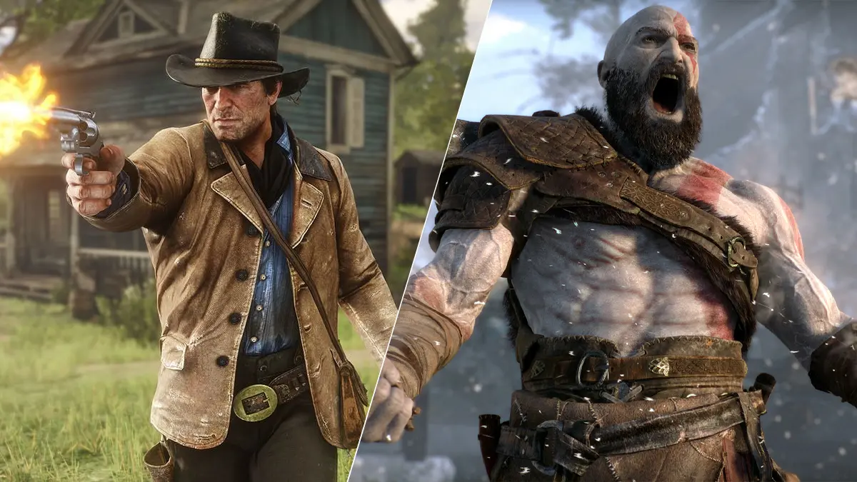 god of war red dead redemption 2