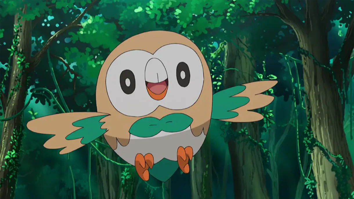 Rowlet Pokemon inicial