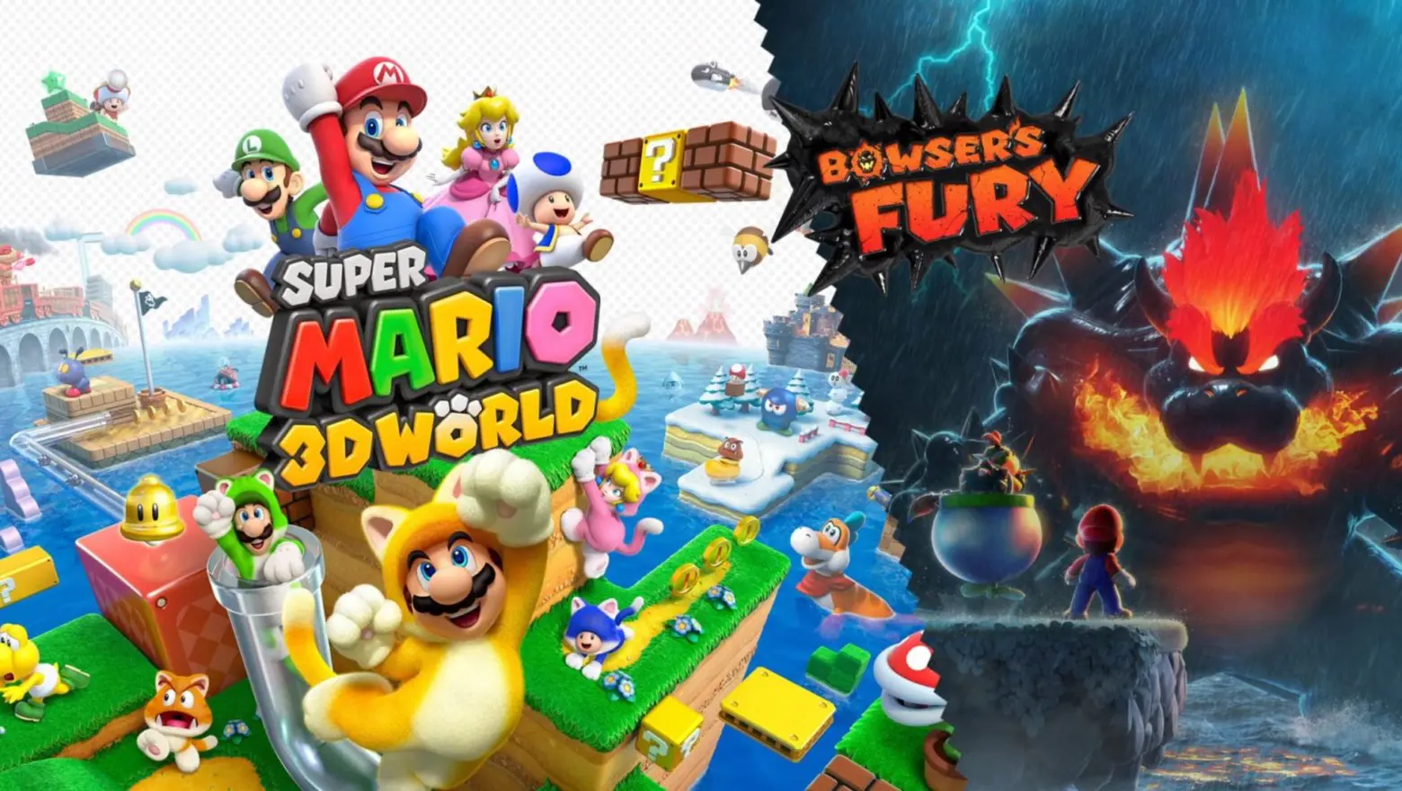 super mario 3d world + bowser's fury