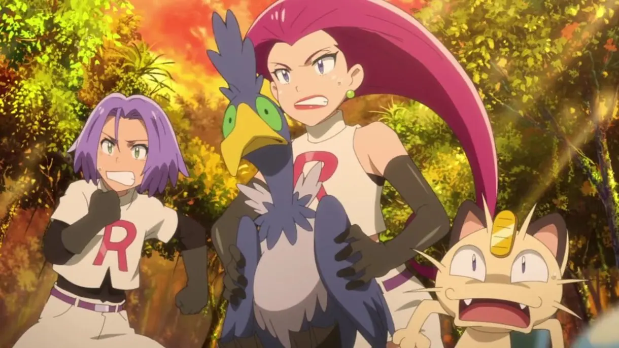 Team Rocket Cramorant Pelicula Pokemon Los Secretos de la Selva