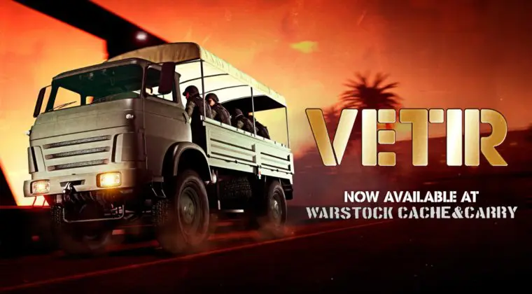 Imagen de GTA Online recibe un nuevo camión militar, el Vetir; recompensas triples y más
