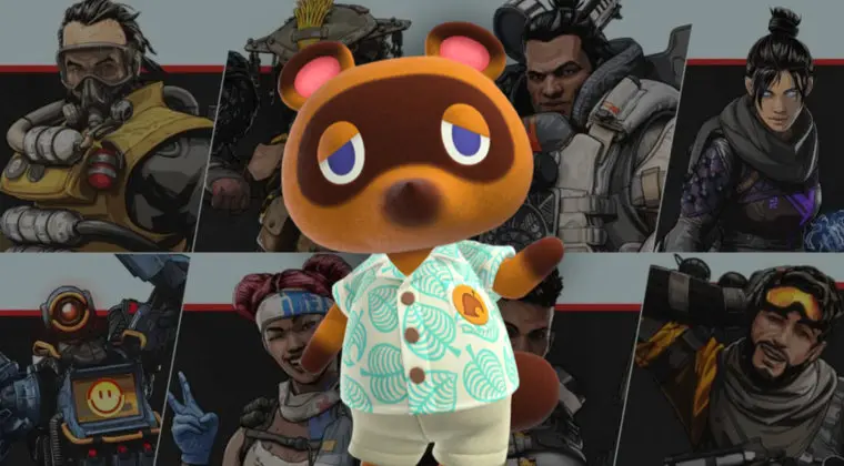 Imagen de Un desarrollador de Apex Legends quiere una skin de Tom Nook de Animal Crossing en el juego