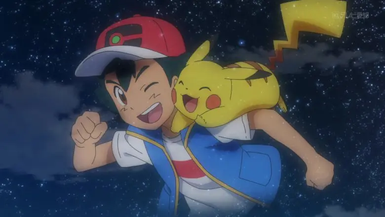 Ash y Pikachu