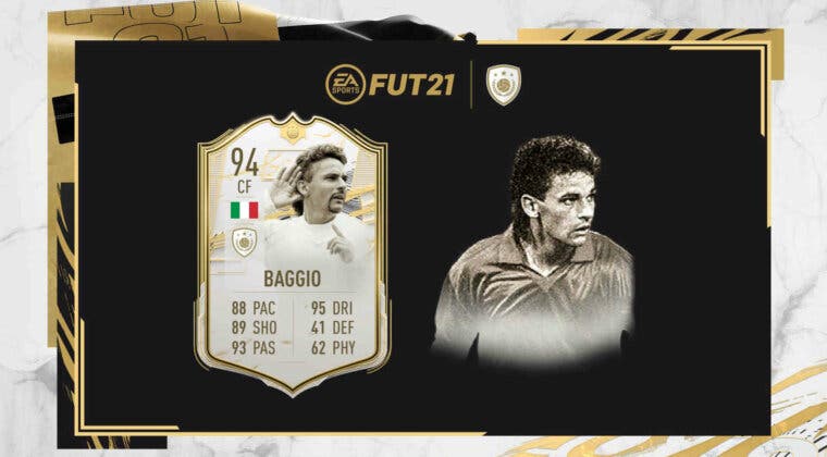 Imagen de FIFA 21 Icon Swaps: análisis de Baggio Moments. ¿Merece la pena esperar para conseguirlo?