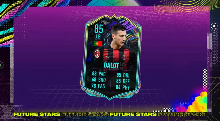 Imagen de FIFA 21: review de Diogo Dalot Future Stars. ¿Un link interesante para Cristiano Ronaldo y Tonali Moments?