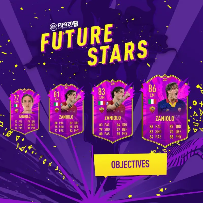 FIFA 21 Ultimate Team Academia Future Stars cartas mejorables (probablemente gratuitas)