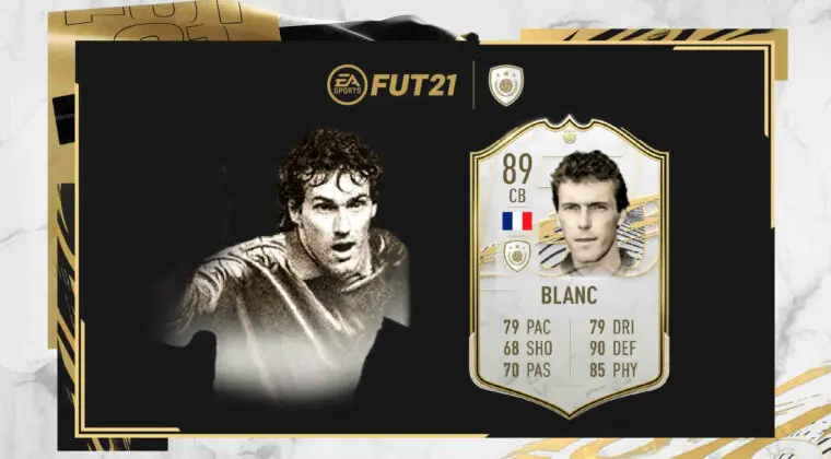 Imagen de FIFA 21 Icon Swaps: ¿Merece la pena Laurent Blanc Medio? Review del Icono