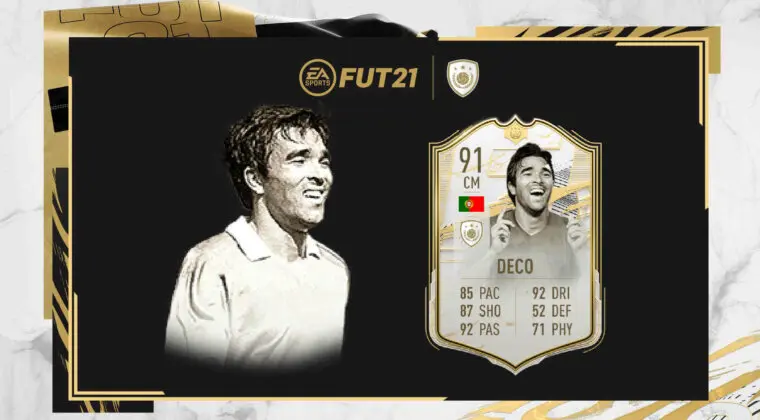 Imagen de FIFA 21 Icon Swaps: análisis de Deco Moments. ¿Es un mediapunta de primer nivel?