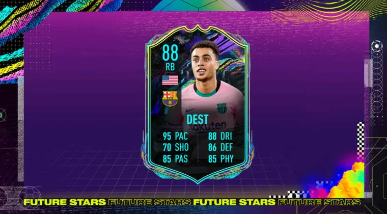 Imagen de FIFA 21: review de Sergiño Dest Future Stars. ¿Justifica su precio?