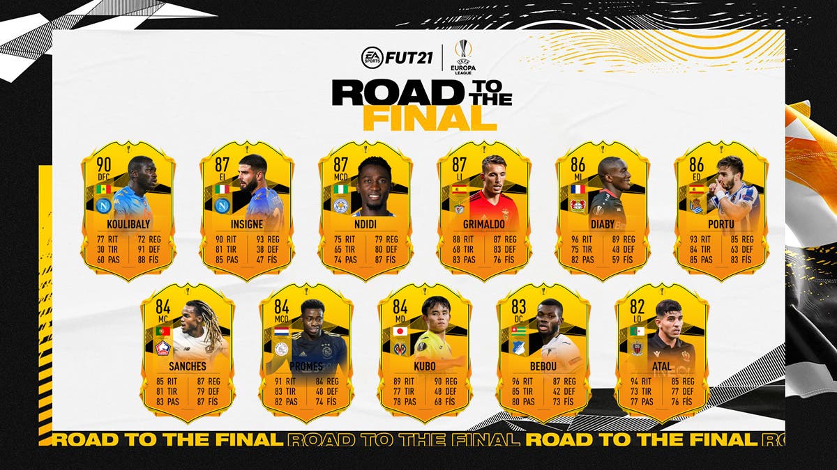 FIFA 21 Ultimate Team Road to the Final RTTF Europa League Octavos
