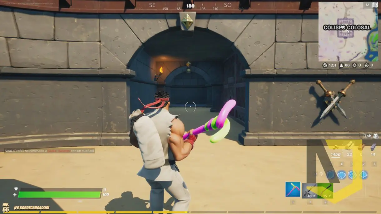 fortnite coliseo 1