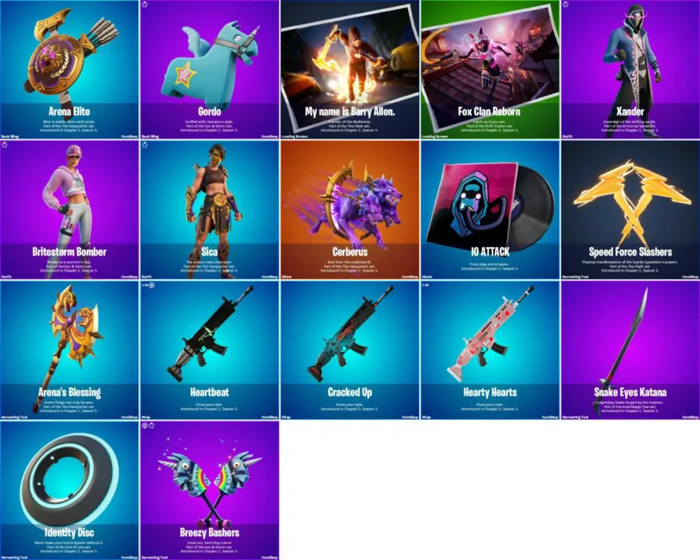fortnite cosmeticos 4