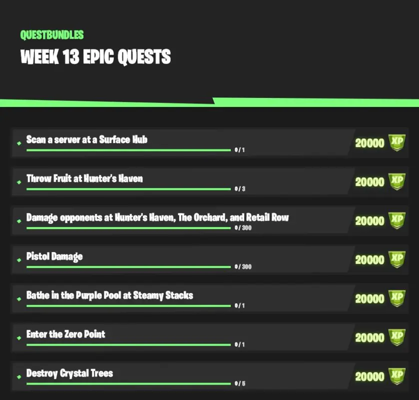 fortnite desafios 4