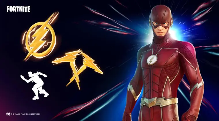 Imagen de Fortnite: así es cómo se ven la skin, el gesto y el pico de Flash dentro del juego