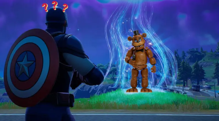 Imagen de Fortnite filtra más pistas sobre las posibles nuevas skins de FNAF de la Temporada 5