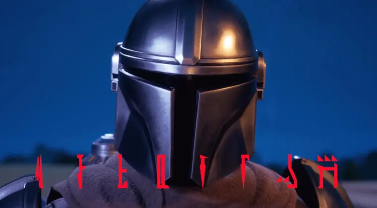Imagen de Fortnite: ¿Qué dicen los extraños símbolos del nuevo modo de The Mandalorian?