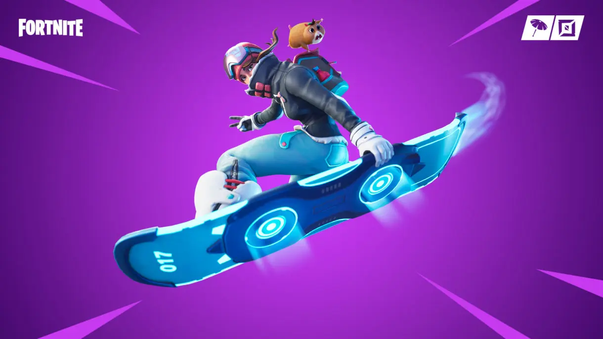 fortnite snowboard